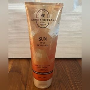 NWT Bath & Body Works Aromatherapy Sun Soul Radiating Body Cream DISCONTINUED